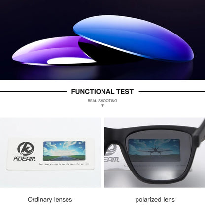 Sonnenbrille Sport TR90 polarisiert ultraleicht Fahren Hartschale Herren