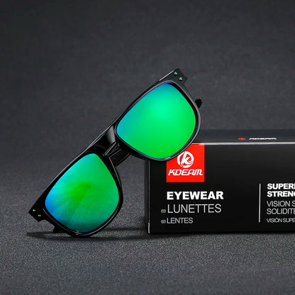 Sonnenbrille Sport Titan-Rahmen polarisiert vielseitig Herren