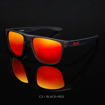 Sonnenbrille Sport Titan-Rahmen polarisiert vielseitig Herren