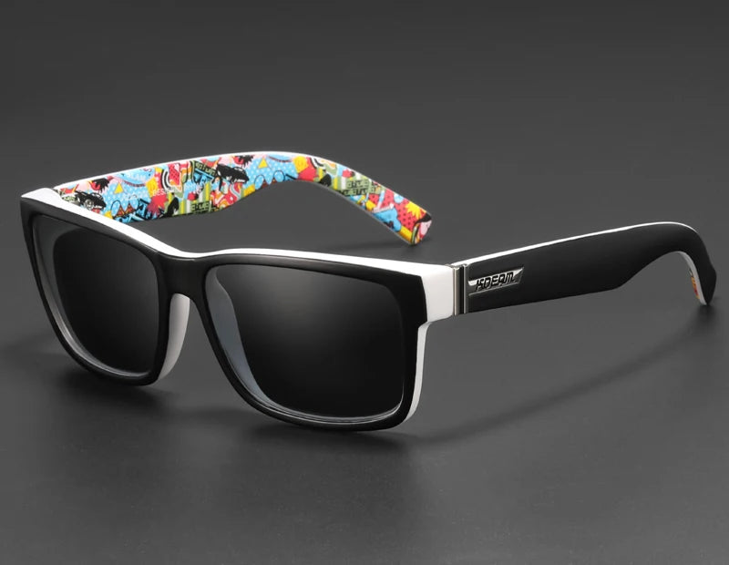 Sonnenbrille Sport polarisiert photochrom Fahren auffällige Farben Hartbox