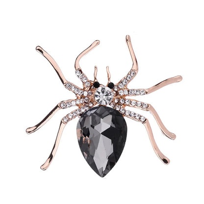 Brosche Spinne Insekt Retro Legierung Kragen Urlaub Zubehör Damen
