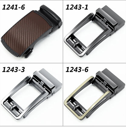 Herren Gürtelschnalle Automatik Ratchet 3,5 cm Freizeitstil Business