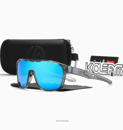 Sonnenbrille Einteiler polarisiert Spiegel winddicht Cat.3 Sport Herren
