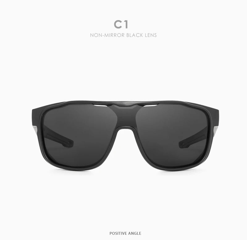 Sonnenbrille Einteiler polarisiert Spiegel winddicht Cat.3 Sport Herren