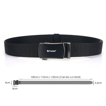 VATLY Casual Tactical Gürtel 3,4 cm 1200D Nylon Automatik-Schnalle Outdoor
