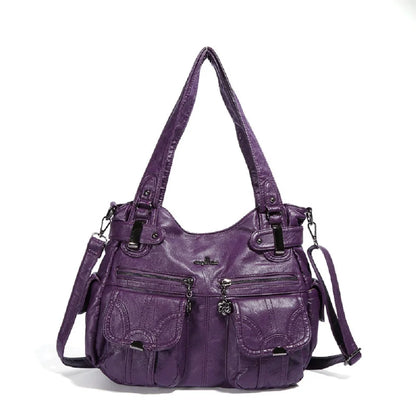 Damen-Handtasche Multifunktionale PU-Tasche Großes Fassungsvermögen Alltagsbegleiter