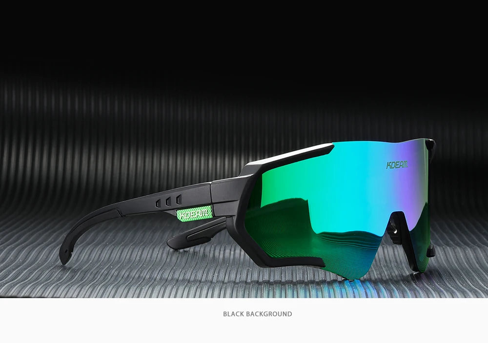 Sonnenbrille Sport TR90 polarisiert Flash-Beschichtung Outdoor Herren