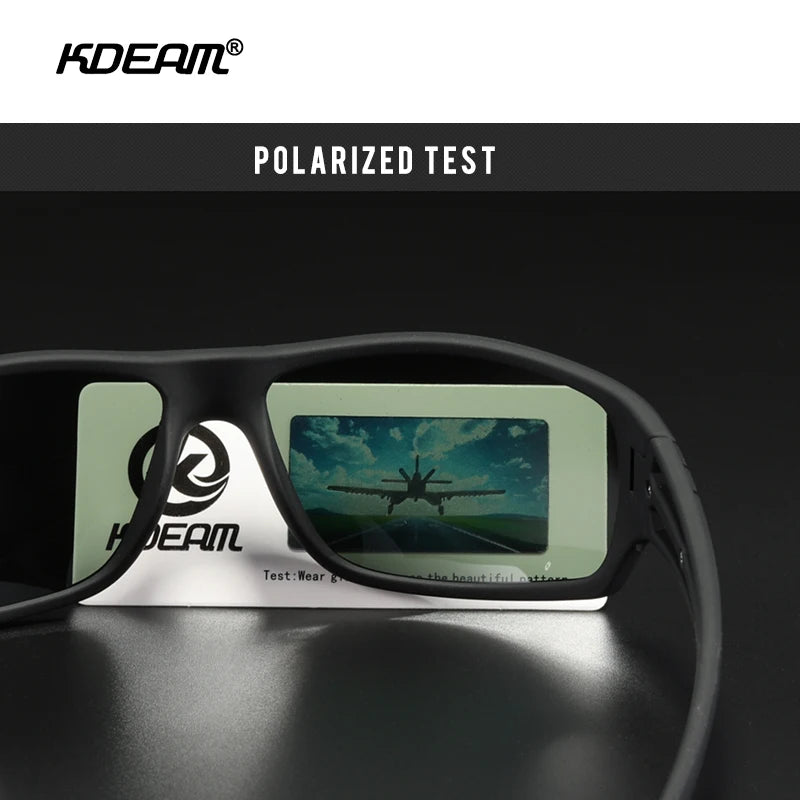 Sonnenbrille Sport TR90 polarisiert UV400 Angeln Outdoor Herren Top-Design