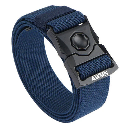 VATLY Taktischer Stretch-Gürtel Herren Nylon mit Zink-Schnellverschluss