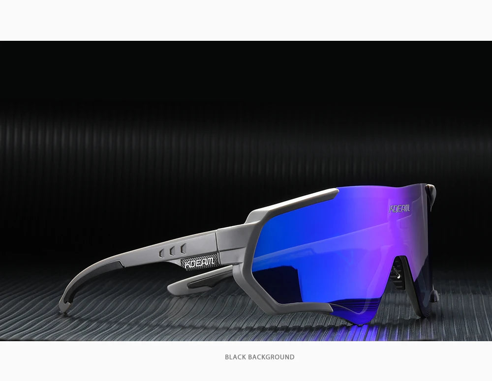 Sonnenbrille Sport TR90 polarisiert Flash-Beschichtung Outdoor Herren