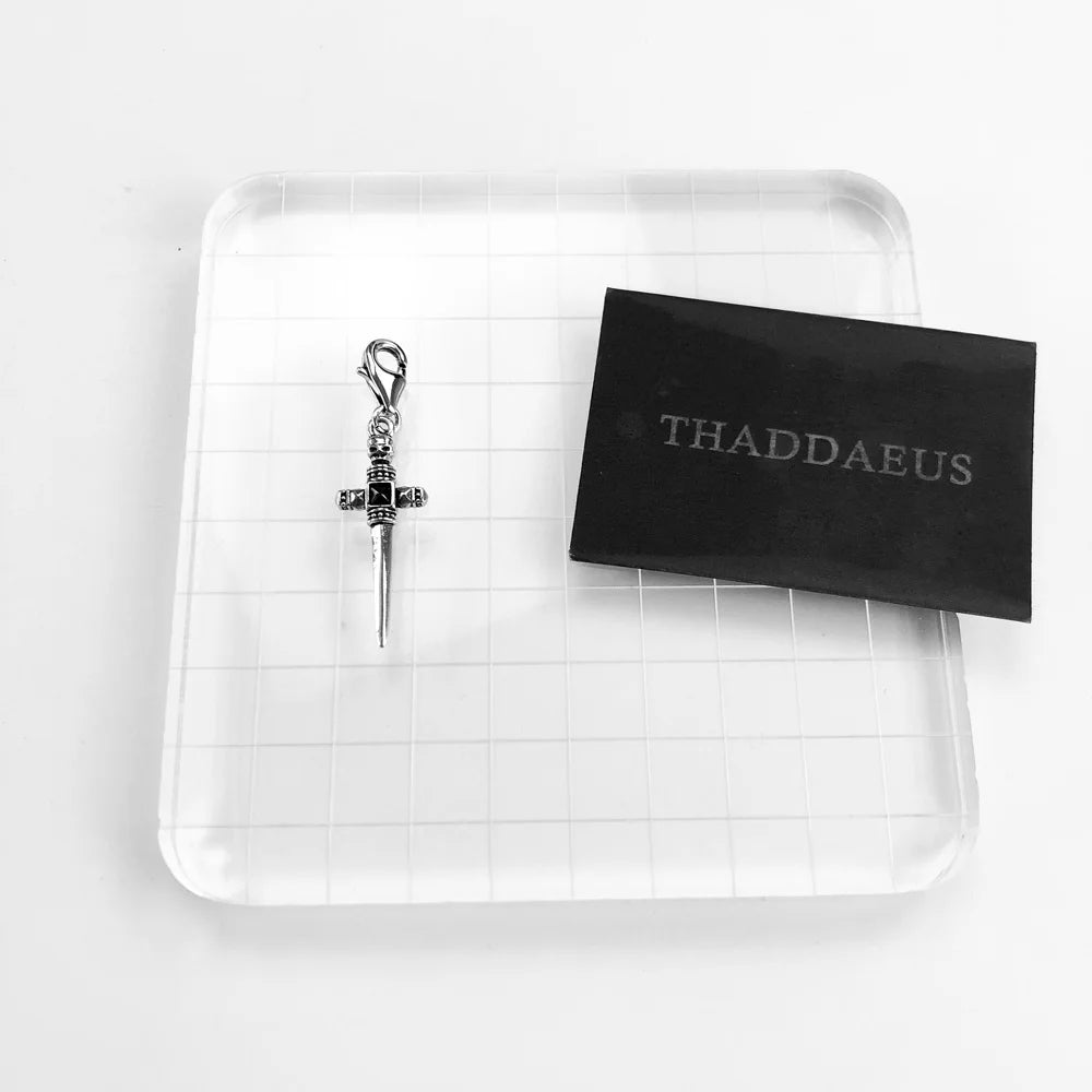 Damen-Charm Schwert Brave Rebels aus Sterlingsilber