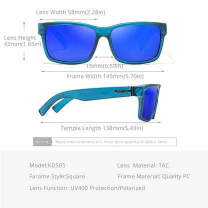 Sonnenbrille Sport polarisiert Surfen Wandern transparent UV400 Unisex