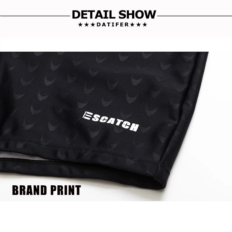 Herren-Badeshorts aus Polyester mit herausnehmbarem Polster – sexy und in großen Größen erhältlich, ideal für Sport und Strand.