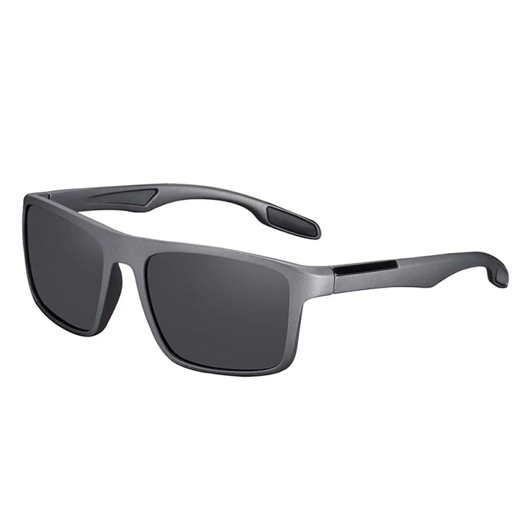 Sonnenbrille TR90 Vintage quadratisch polarisiert UV400 Herren Damen