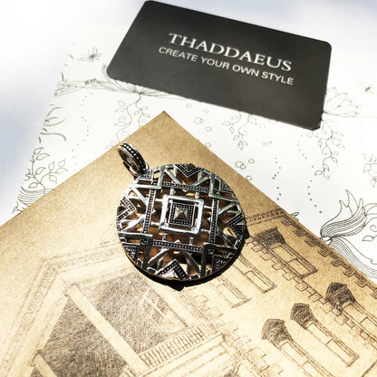 Damen-Anhänger Afrika Ornamente Glam aus Sterlingsilber
