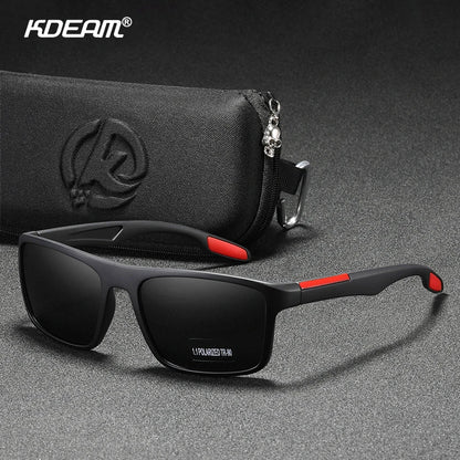 Sonnenbrille rechteckig TR90 ultraleicht polarisiert 1,1mm Fahren Cat.3 Unisex