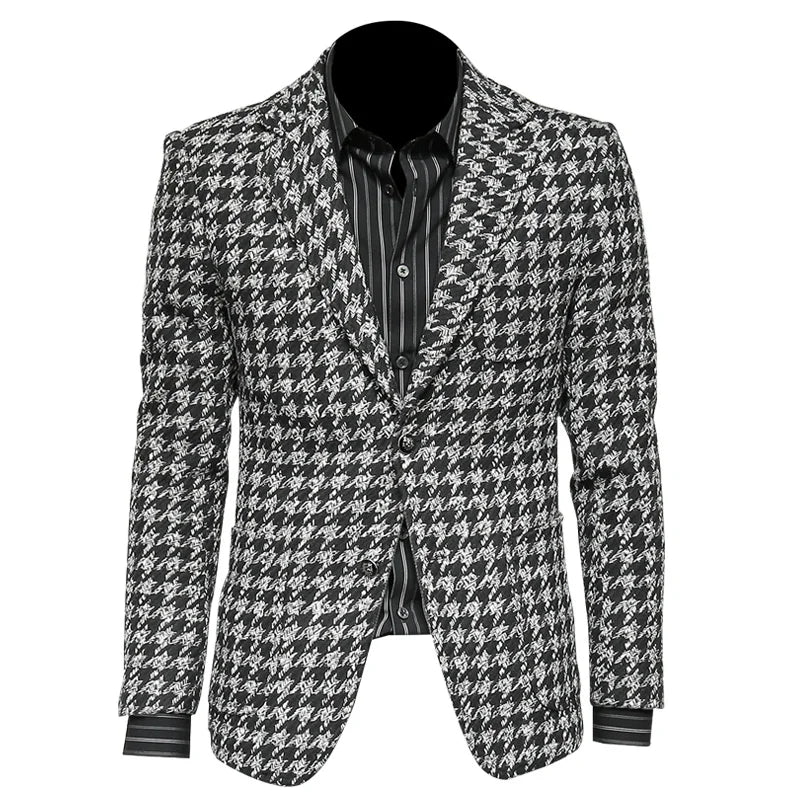 Leichter Herren-Anzug aus Baumwolle und Leinen mit Blazer und Hose – ideal für Sommerhochzeiten und Businessanlässe in Beige, Größe 3XL