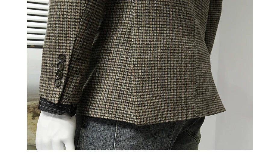Leinen Herren Anzugset mit Blazer und Hose – ideal für Hochzeit, Sommer und Business in Weiß und Beige