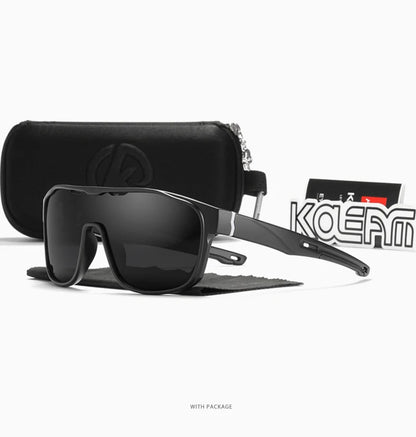 Sonnenbrille Einteiler polarisiert Spiegel winddicht Cat.3 Sport Herren