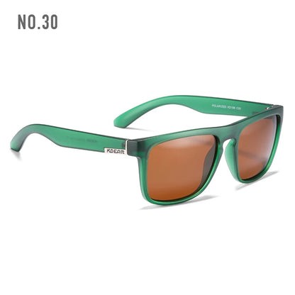 Sonnenbrille quadratisch polarisiert transparent 30 Farben Spiegel Herren