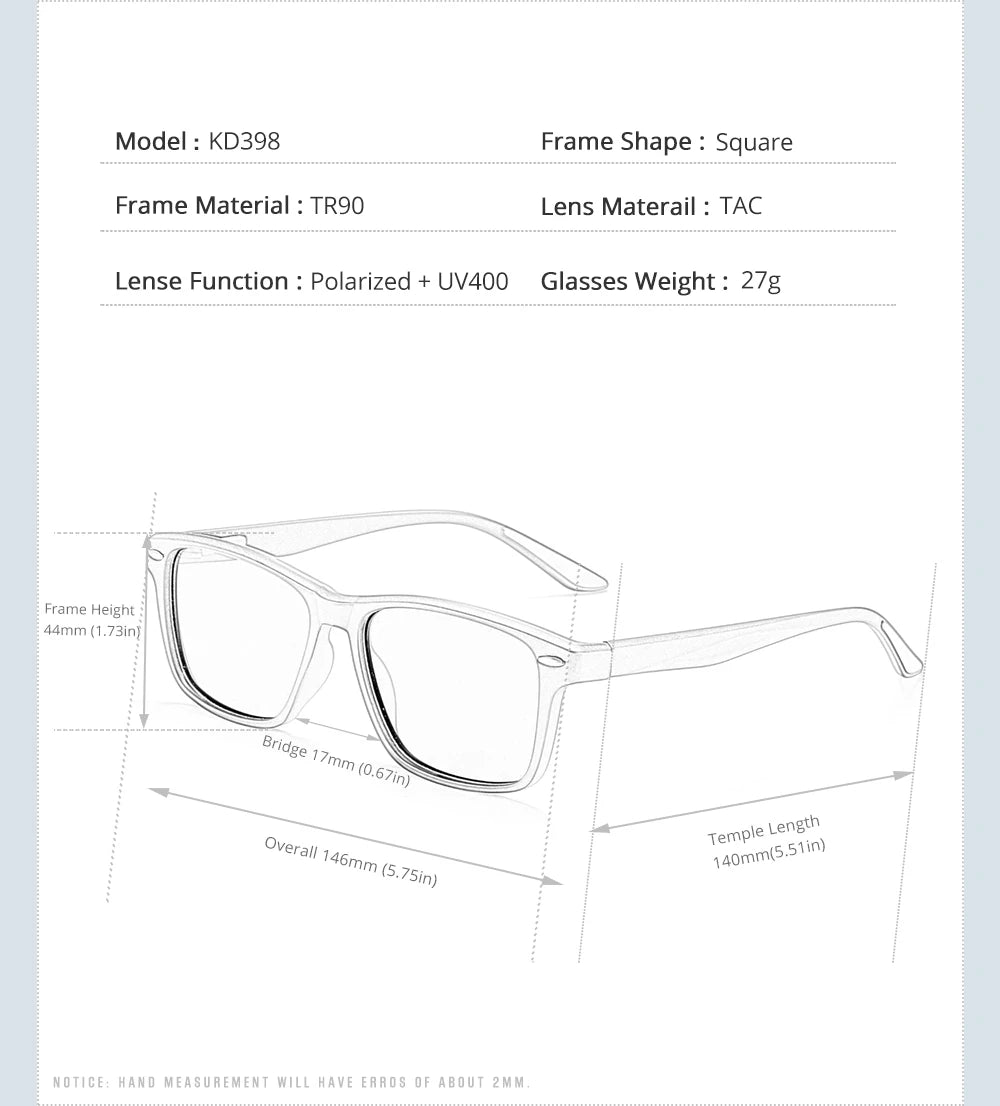 Sonnenbrille Sport TR90 Farbverlauf polarisiert 100% UV Angeln Herren