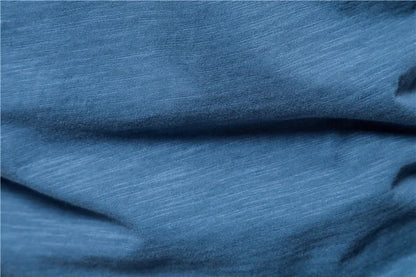 Herren T-Shirt im Casual-Stil mit V-Ausschnitt in einfarbigem Design