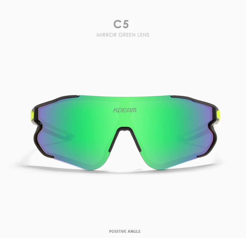 Sonnenbrille Sport TR90 polarisiert kratzfest 1,1mm Linse Herren