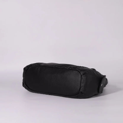 Damen-Schultertasche Aus PU-Leder Mit Reißverschluss Und Innenfächern Großes Stauraumvolumen