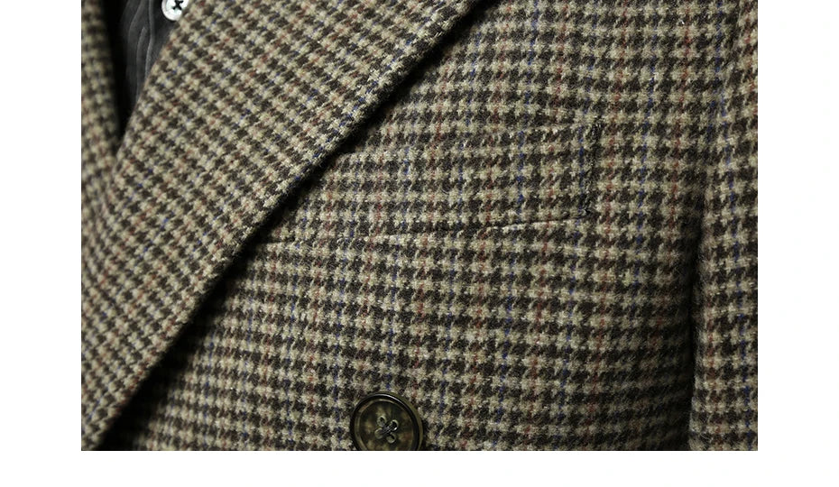Leinen Herren Anzugset mit Blazer und Hose – ideal für Hochzeit, Sommer und Business in Weiß und Beige