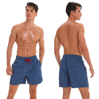 Herren-Badeshorts mit Mesh-Innenfutter und Reißverschlusstaschen – schnelltrocknend und ideal für den Strand