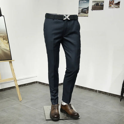 Herren-Slim-Fit-Anzugjacke im Schwalbenschwanz-Design – warm und modisch für Business und Hochzeit
