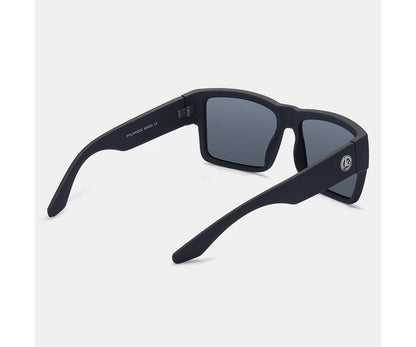 Sonnenbrille quadratisch polarisiert UV400 Punk-Stil elastisch Herren