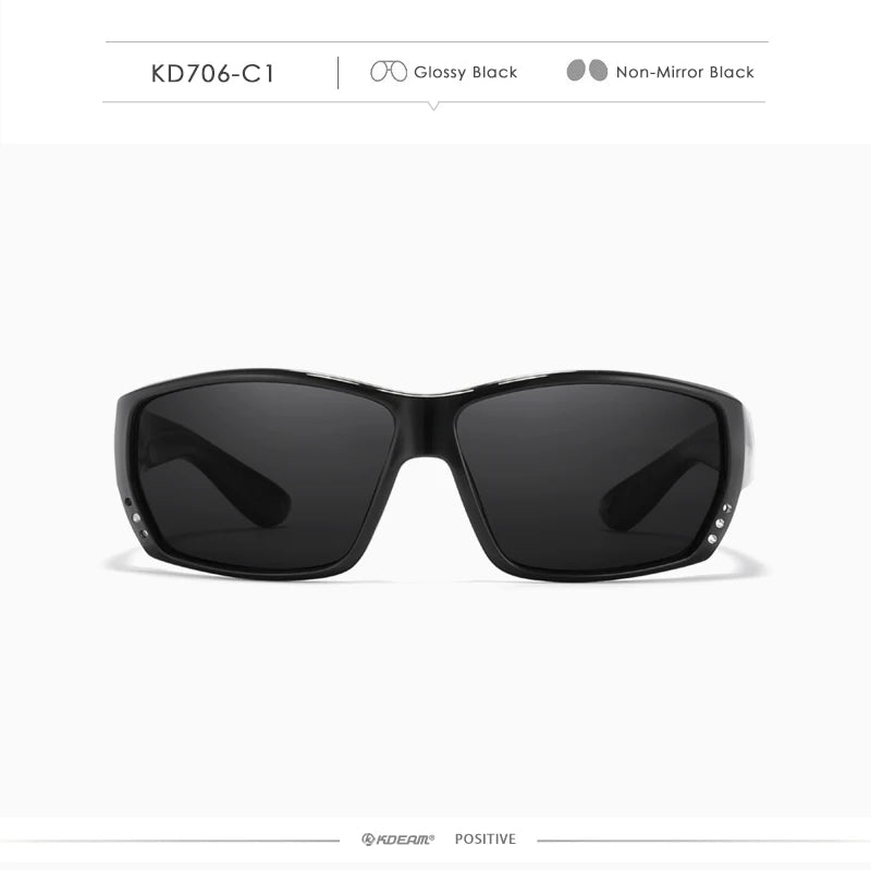 Sonnenbrille Sport TR90 polarisiert UV400 Angeln Outdoor Herren Top-Design
