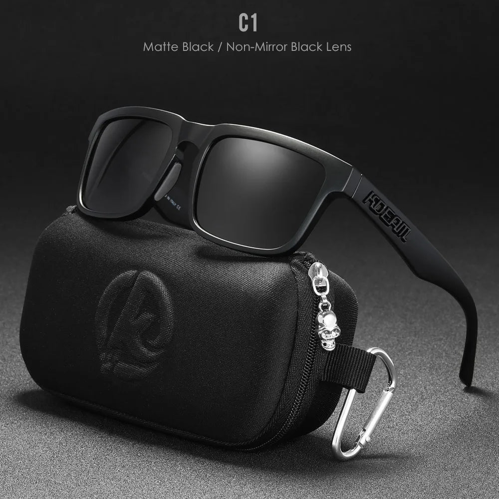 Sonnenbrille polarisiert minimalistisch modern Etui Unisex neue Farben