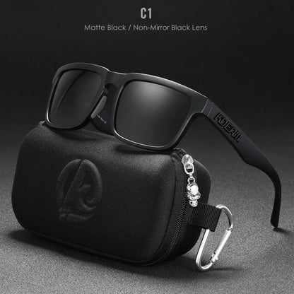 Sonnenbrille polarisiert minimalistisch modern Etui Unisex neue Farben