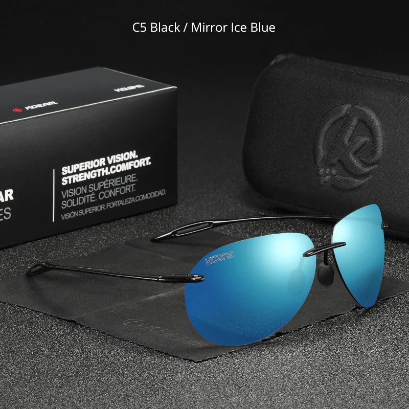 Sonnenbrille Pilot TR90 polarisiert UV400 ultraleicht Luxus Herren