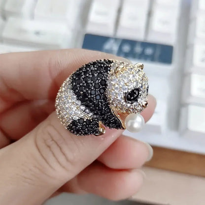 Brosche Tier Strass Vogel Insekt Metall vielseitig Party Damen
