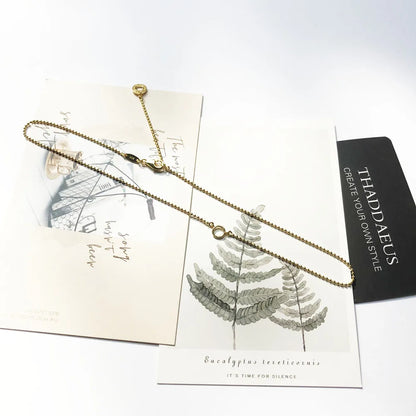 Damen-Halskette Stern Charm vergoldet aus Sterlingsilber