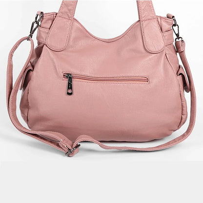 Damen-Handtasche Multifunktionale PU-Tasche Großes Fassungsvermögen Alltagsbegleiter