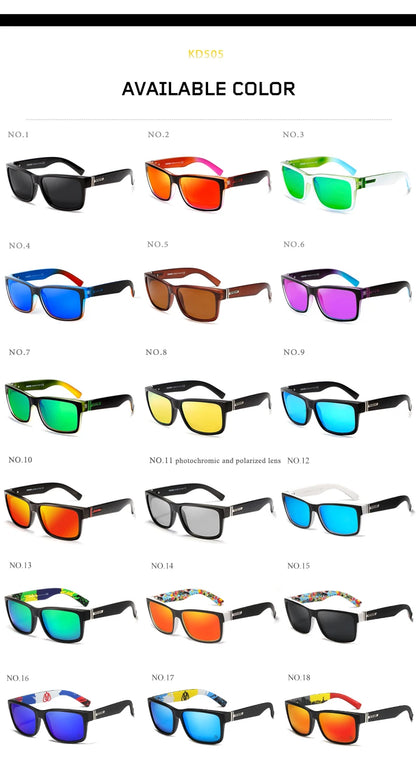Sonnenbrille Sport polarisiert Surfen Wandern transparent UV400 Unisex