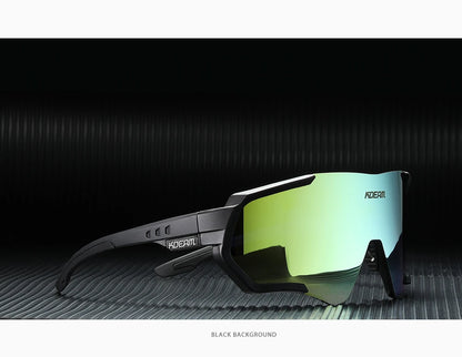 Sonnenbrille Sport TR90 polarisiert Flash-Beschichtung Outdoor Herren