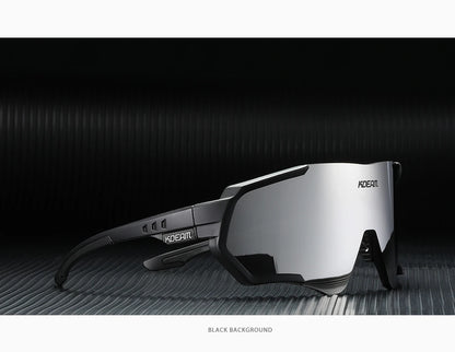 Sonnenbrille Sport TR90 polarisiert Flash-Beschichtung Outdoor Herren