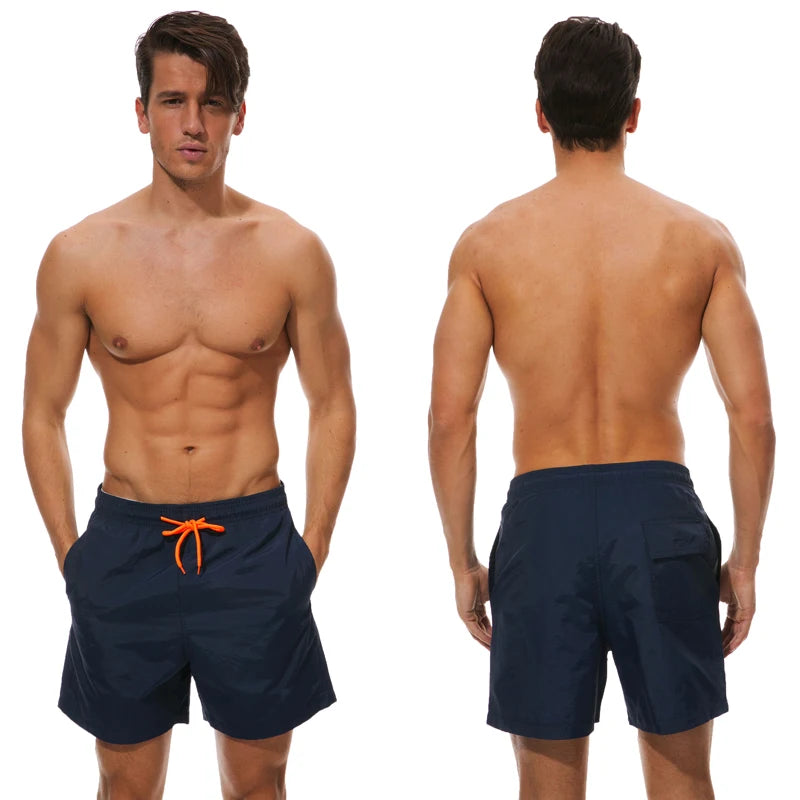 Schnelltrocknende Herren-Shorts mit atmungsaktivem Mesh-Futter und Taschen – ideal für Sport und Freizeit