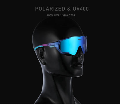 Sonnenbrille Sport TR90 polarisiert Flash-Beschichtung Outdoor Herren