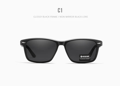 Sonnenbrille quadratisch polarisiert TR90 Federgelenk Unisex