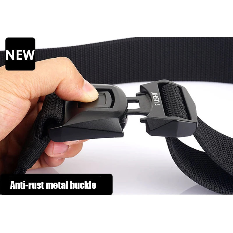 VATLY Army Tactical Gürtel Herren 1200D Nylon Anti-Rost Schnalle Outdoor