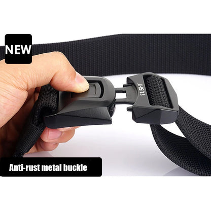 VATLY Army Tactical Gürtel Herren 1200D Nylon Anti-Rost Schnalle Outdoor