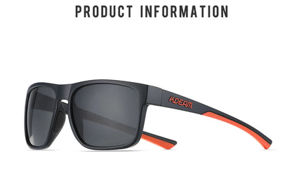 Sonnenbrille quadratisch photochrom polarisiert UV400 Wandern Camping Unisex
