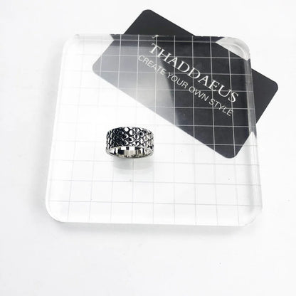 Damen-Ring Schlange Vintage Böhmen aus Sterlingsilber