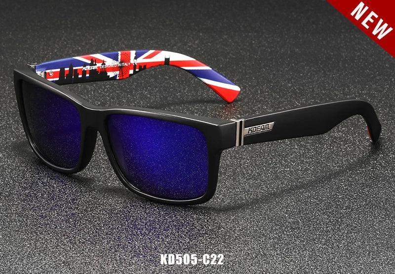 Sonnenbrille Sport polarisiert photochrom Fahren auffällige Farben Hartbox